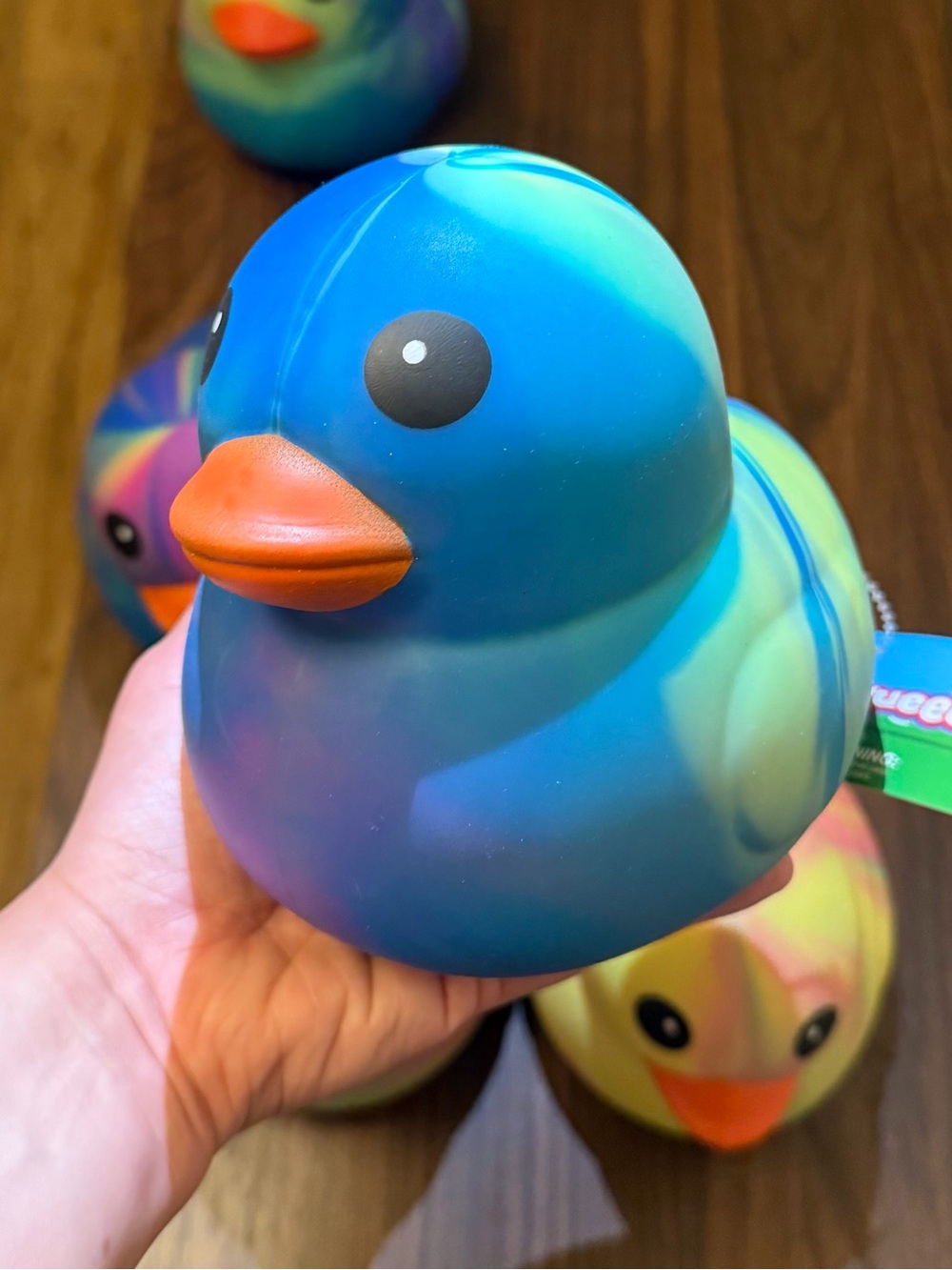 Sunny Days Jumbo Squeezy Duck – Tie Dye